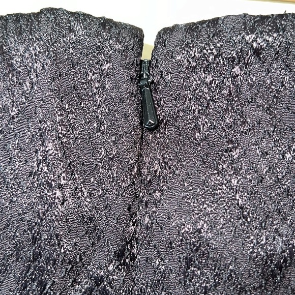 Women’s Lane Bryant black lace back zipper skirt size 14 - Picture 4 of 5